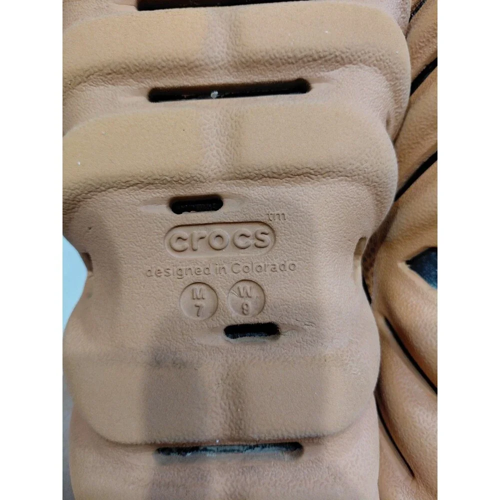 Crocs NBA Basketball Echo Slides Sienna Sandals - Men's Size 7 Women Size 9
